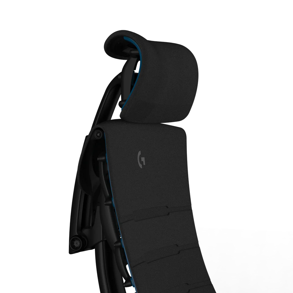 Reposacabezas Atlas para Herman Miller Embody (negro cian gaming)