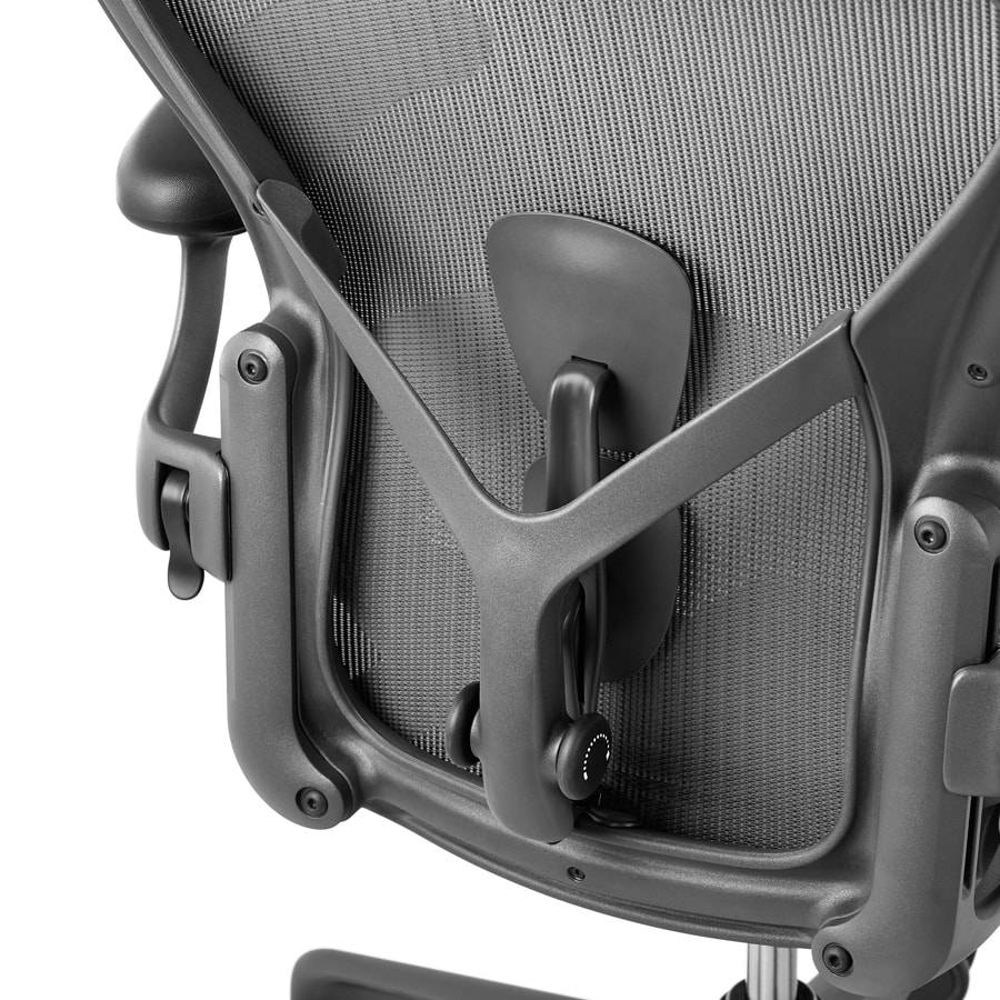 Herman Miller Aeron Remastered PostureFit SL Graphite Refurbished