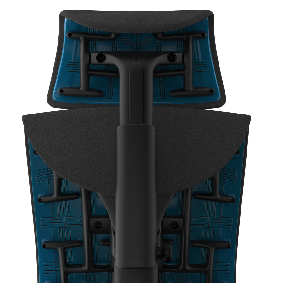 Reposacabezas Atlas para Herman Miller Embody (negro cian gaming)